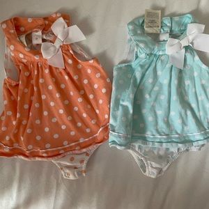 Twin dresses 3-6 month